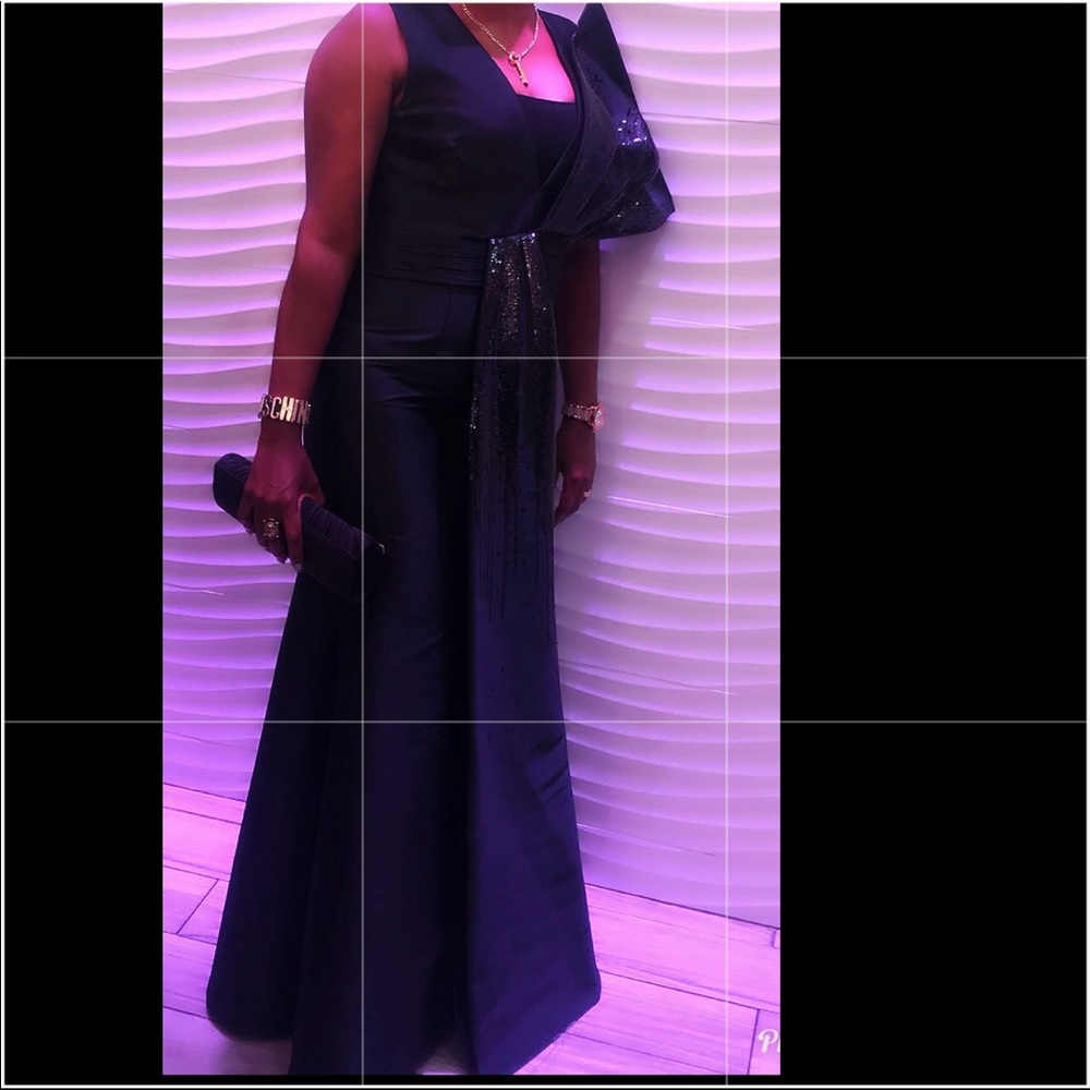 Sachin and Babi gown